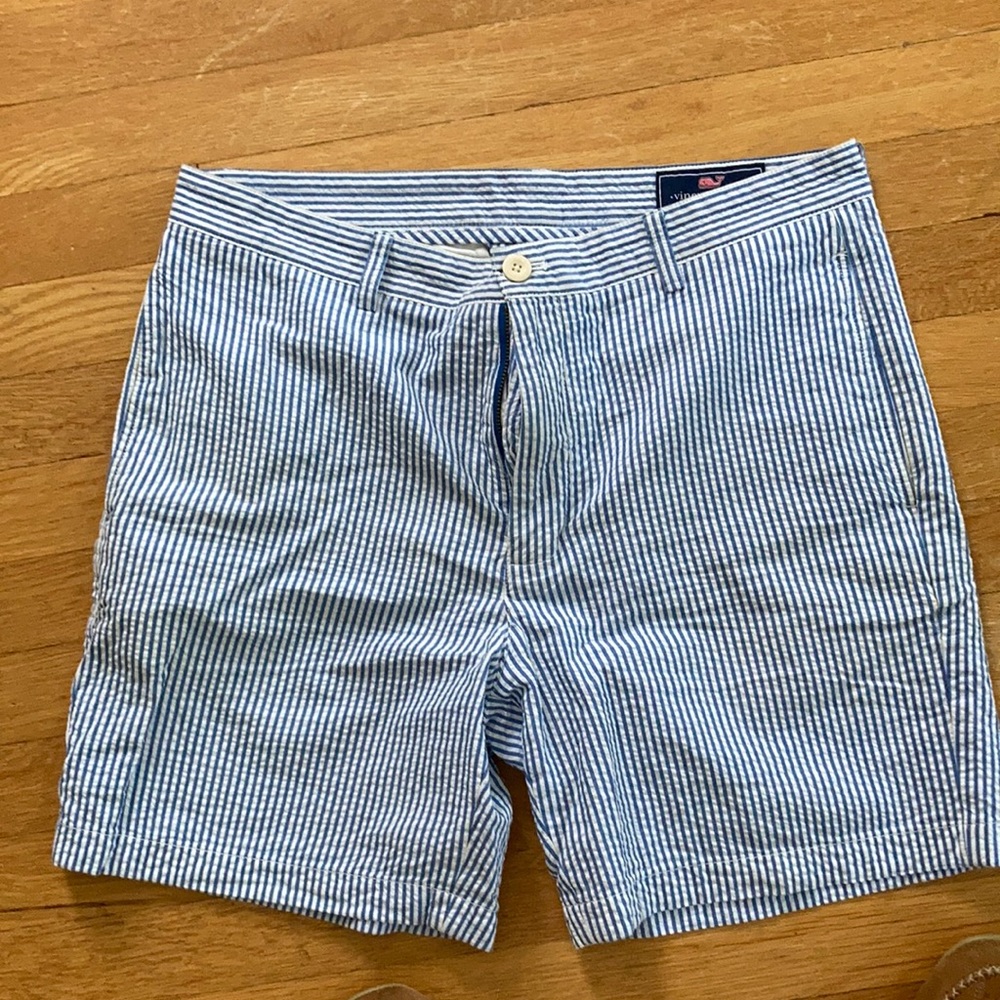 Seersucker shorts